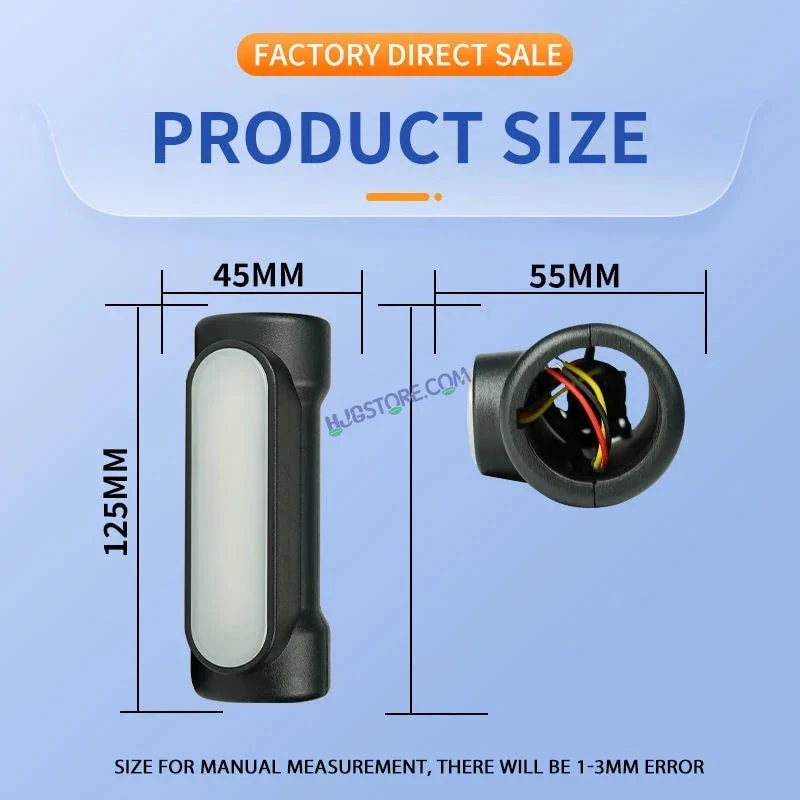 HJG Leg Guard LED DRL Turn Signal Indicator Hazard Lights Crash Bar for Motorcycles (White/Yellow, Red/Yellow, Blue/Yellow) LIU HJG Leg Guard DRL - Image 13