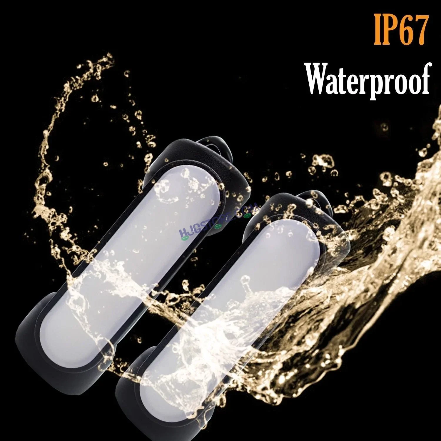 HJG Leg Guard LED DRL Turn Signal Indicator Hazard Lights Crash Bar for Motorcycles (White/Yellow, Red/Yellow, Blue/Yellow) LIU HJG Leg Guard DRL - Image 6