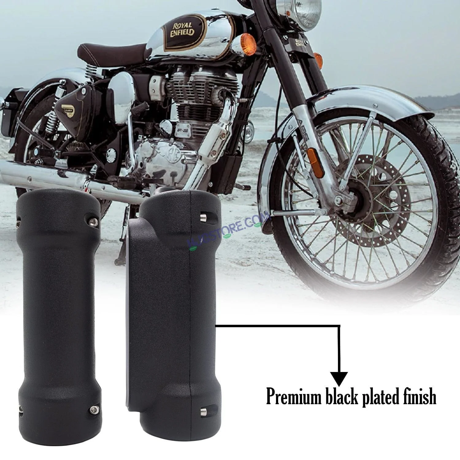 HJG Leg Guard LED DRL Turn Signal Indicator Hazard Lights Crash Bar for Motorcycles (White/Yellow, Red/Yellow, Blue/Yellow) LIU HJG Leg Guard DRL - Image 8