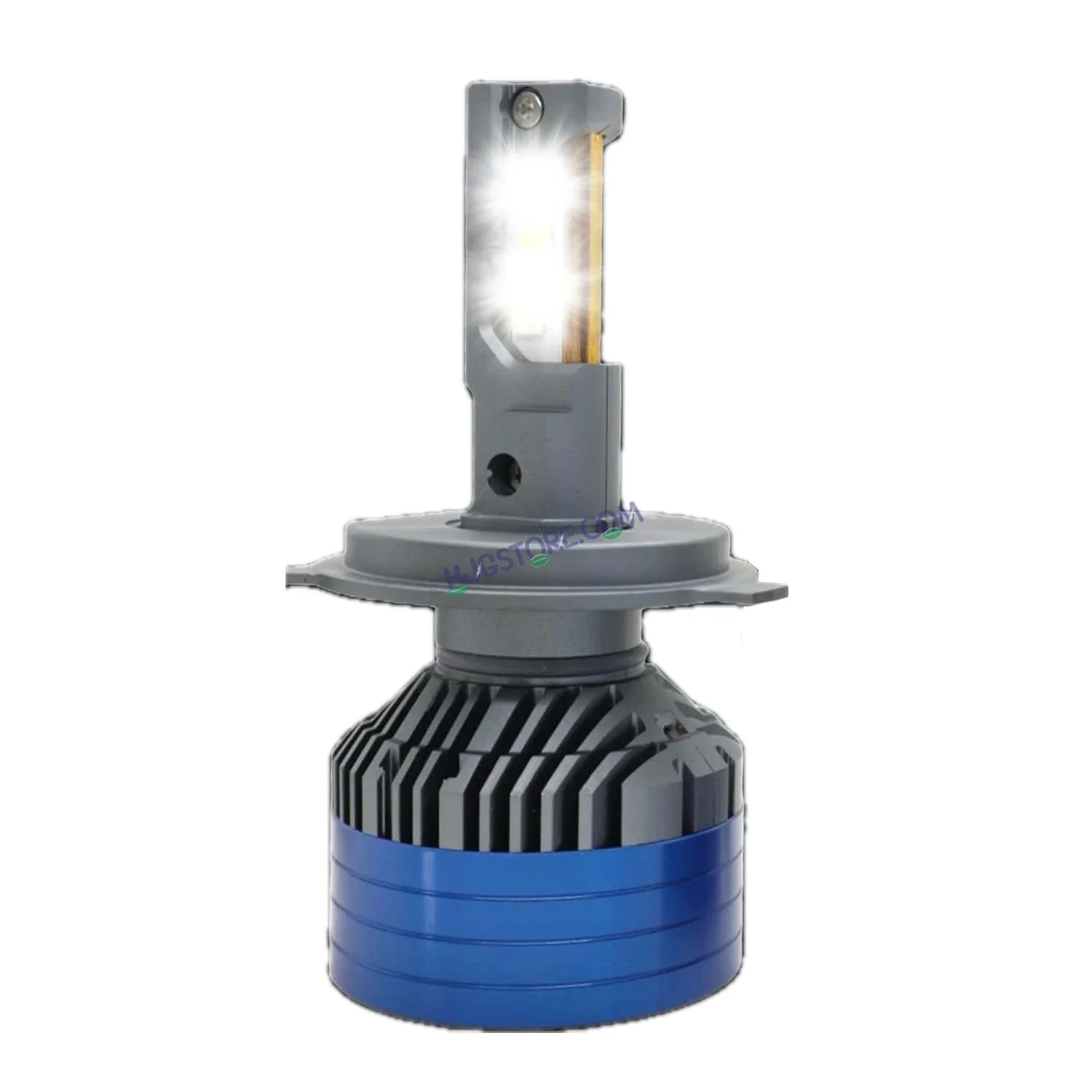 LIU HJG ORIGINAL 300W LED Vehicle Headlight Bulb (2 * 150 WATTS) 2 Pc LED Headlight Bulb H4 150W For All Cars  (Low and High Beam Bulbs (White) AC/DC 300Watt) - Type H4 - Image 6