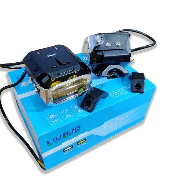 NEW HJG P68 120W Lens Fog Light with Spot Laser Beam High Low Beam in 5 Colour Light For Bike/Car/Thar/Jeep Original New Model - Image 4